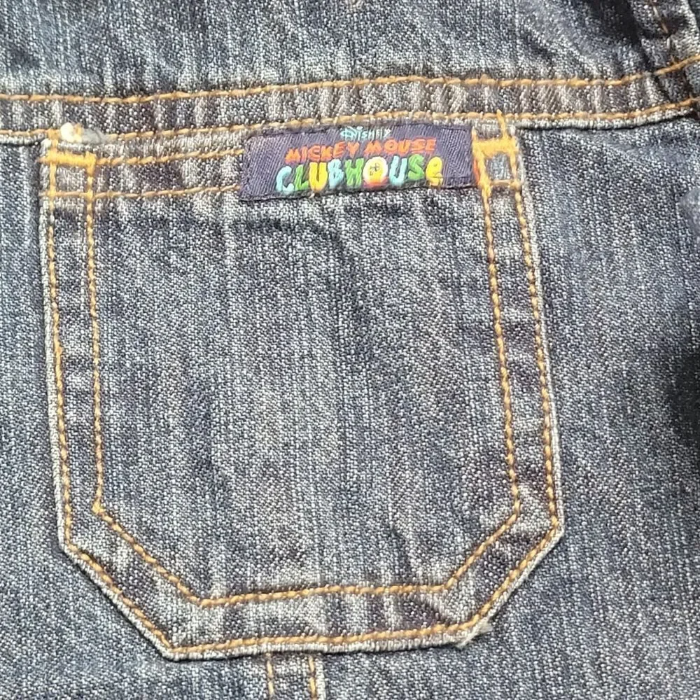 Disney embroidered jean jacket 2T
